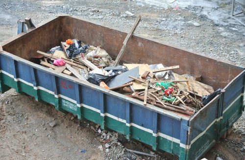 Sorted commercial recycling containers for London premises