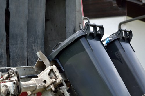 Local waste removal service working around access and parking challenges in London