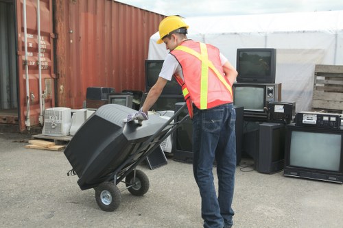House clearance service handling mixed household contents in London